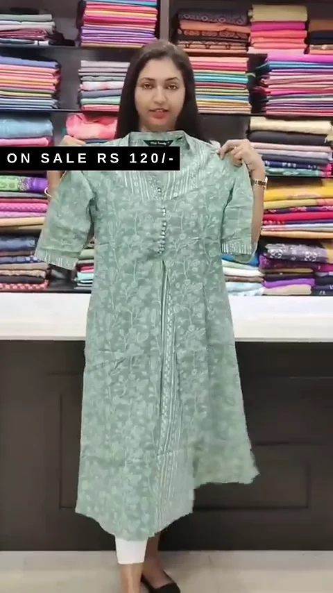 Embroidered Kurta For Women