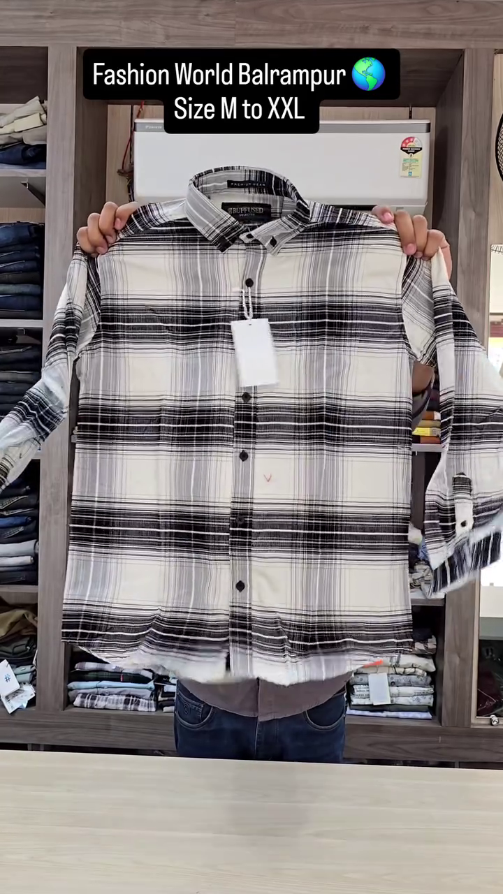 Stylish Casual Men’s Classic Checked Shirt