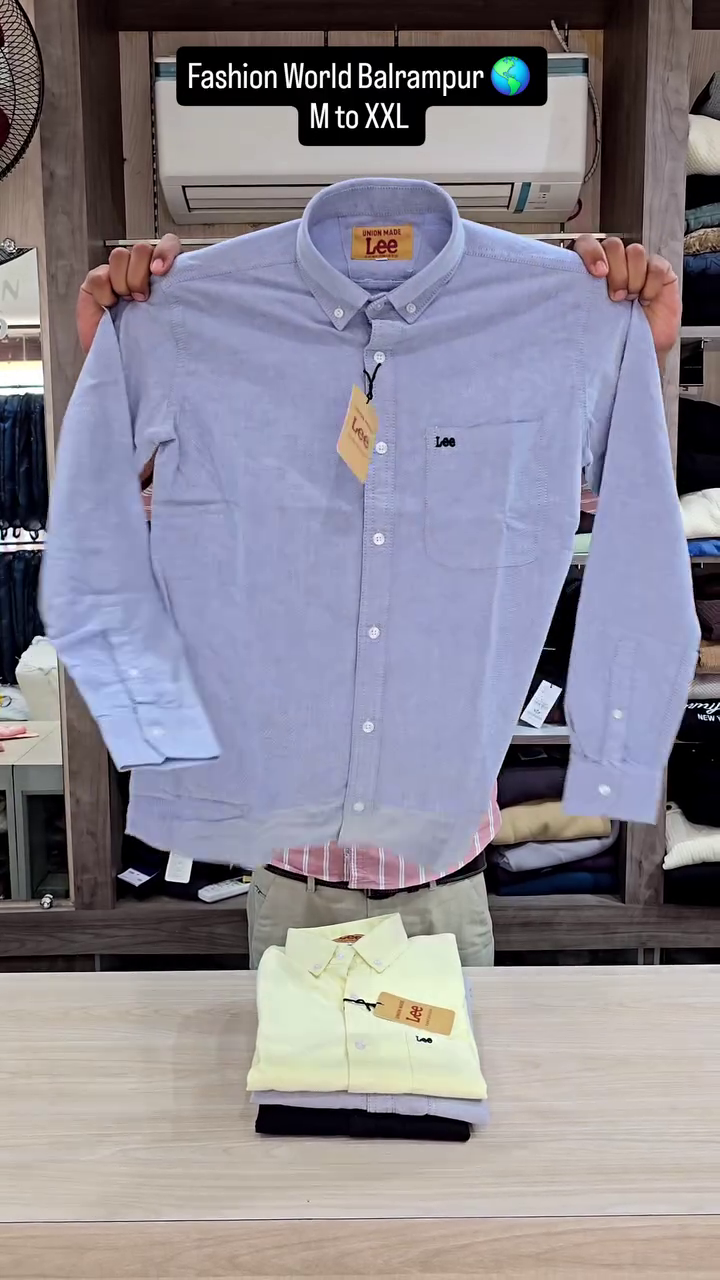 Classic Minimal Style Men’s Plain Solid Shirt