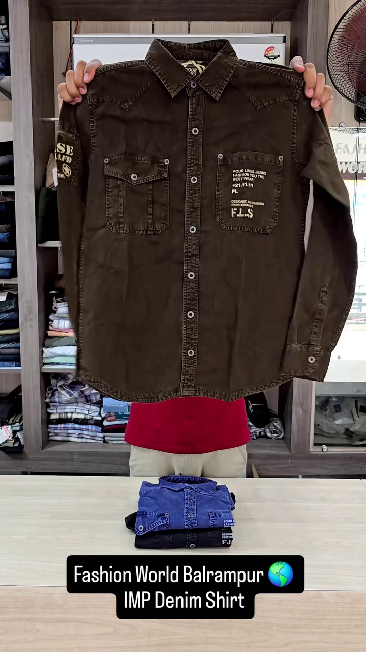 Comfortable Fashion Wear Men’s Premium Denim Shirt