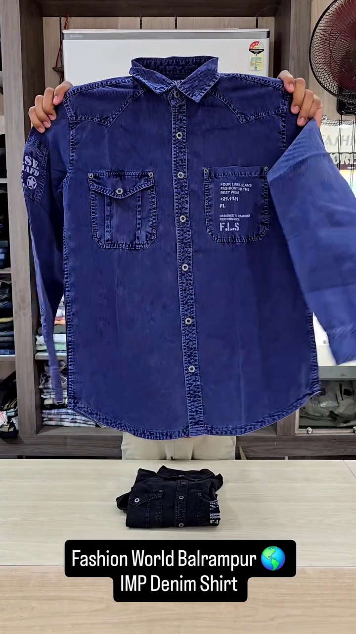 Comfortable Fashion Wear Men’s Premium Denim Shirt